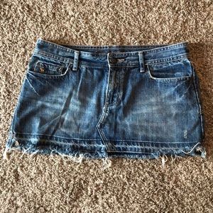 Abercrombie and Fitch Jean miniskirt